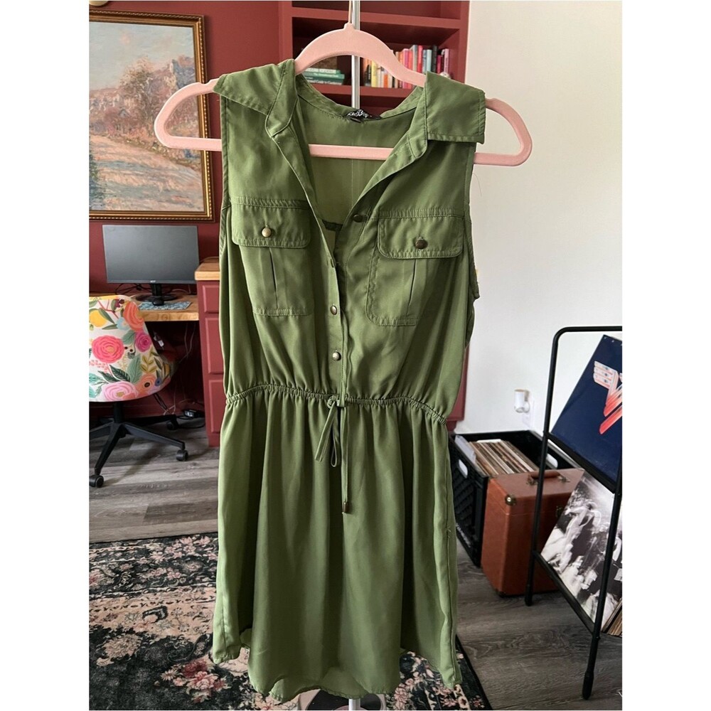 BeBop Utility Drawstring Dress - Picture 3 of 4